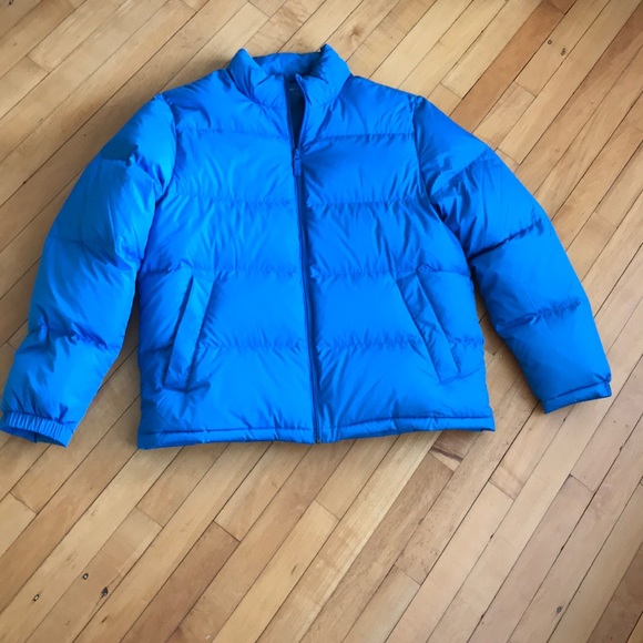 Lands' End Jackets \u0026 Coats | Lands End Mens Large Blue Puffer Coat | Color: Blue | Size: L | Gardenofstyles's Closet